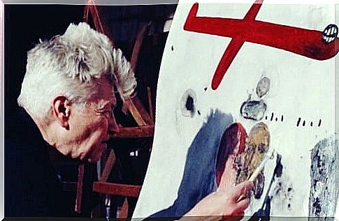 Lynch painting to represent how to enhance your creativity according to David Lynch