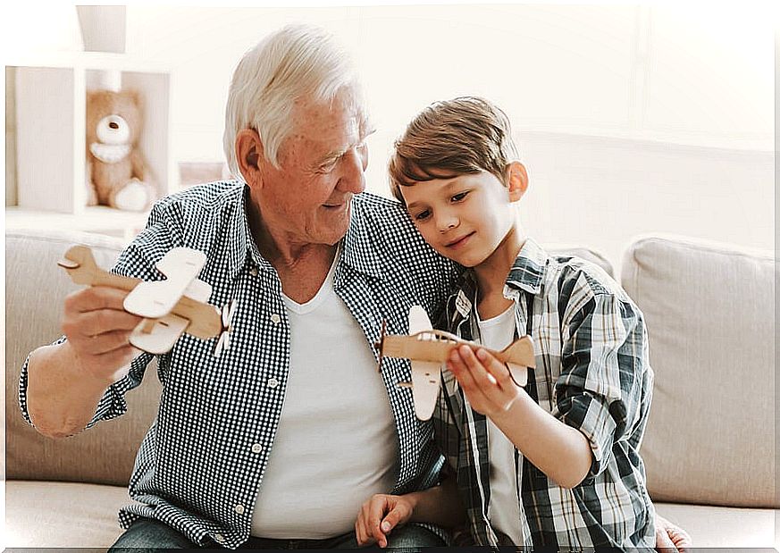 The grandparents, those dear friends