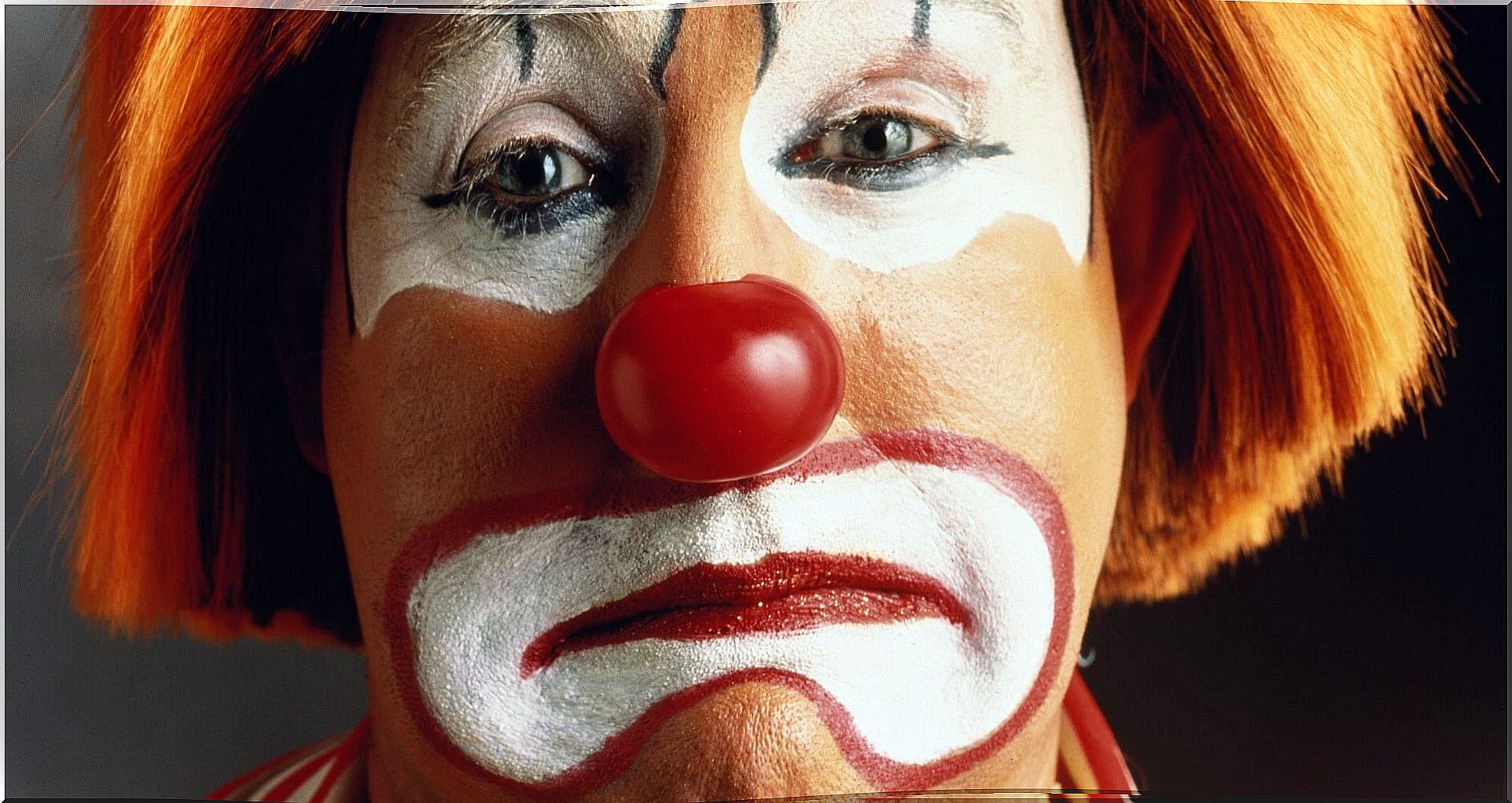 What's under the nose of clowns?